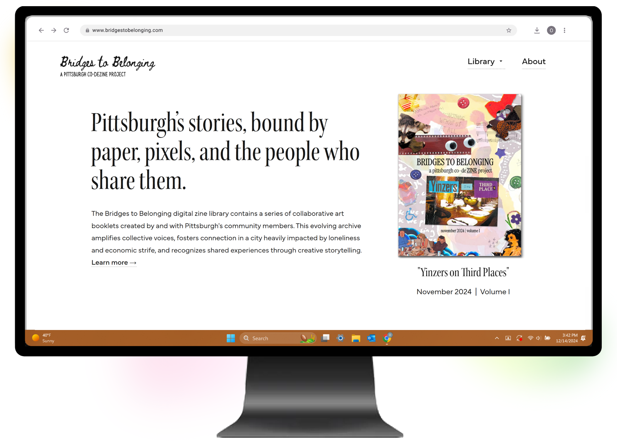 High Fidelity Website Prototype
