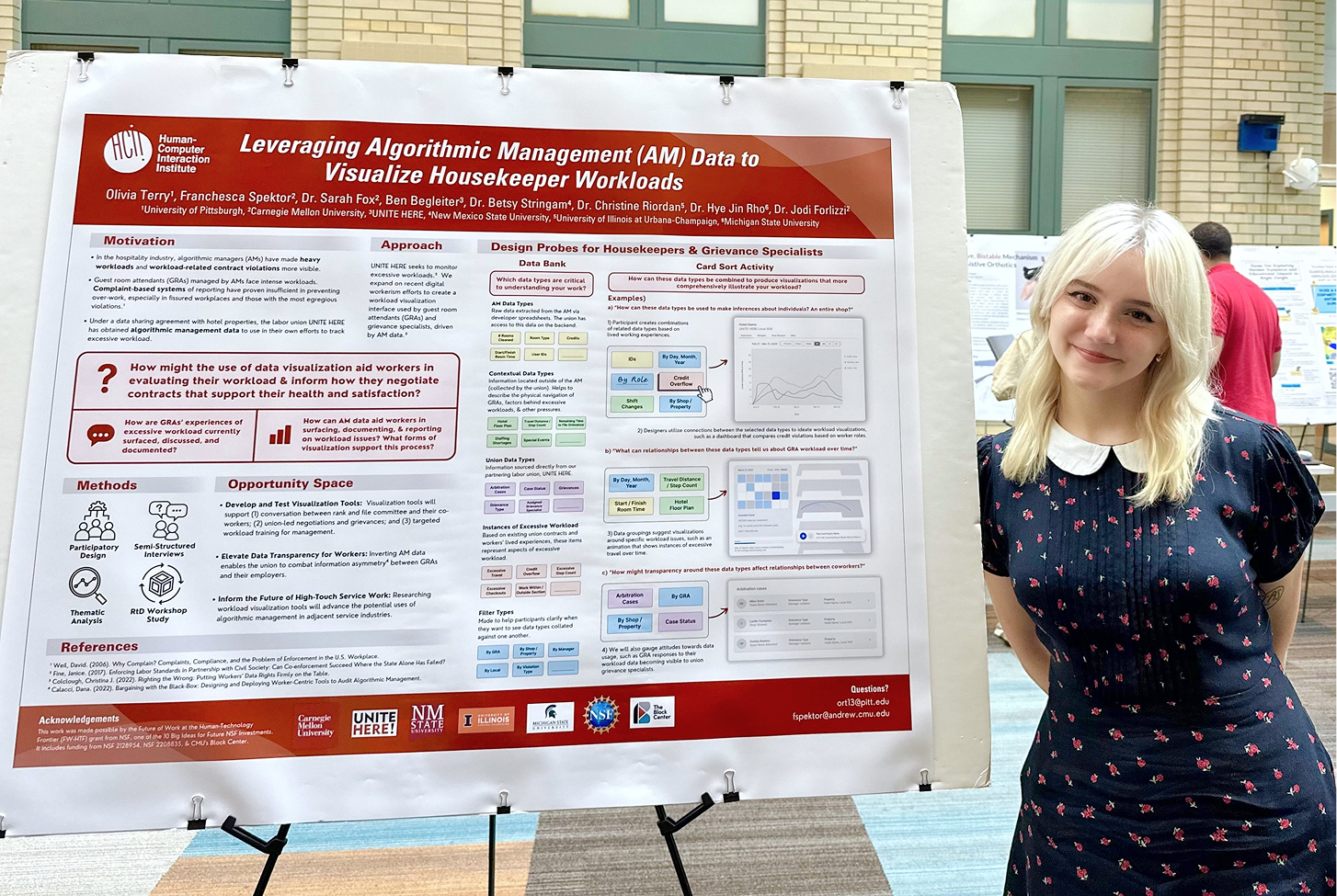 REU poster presentation for CMU HCII